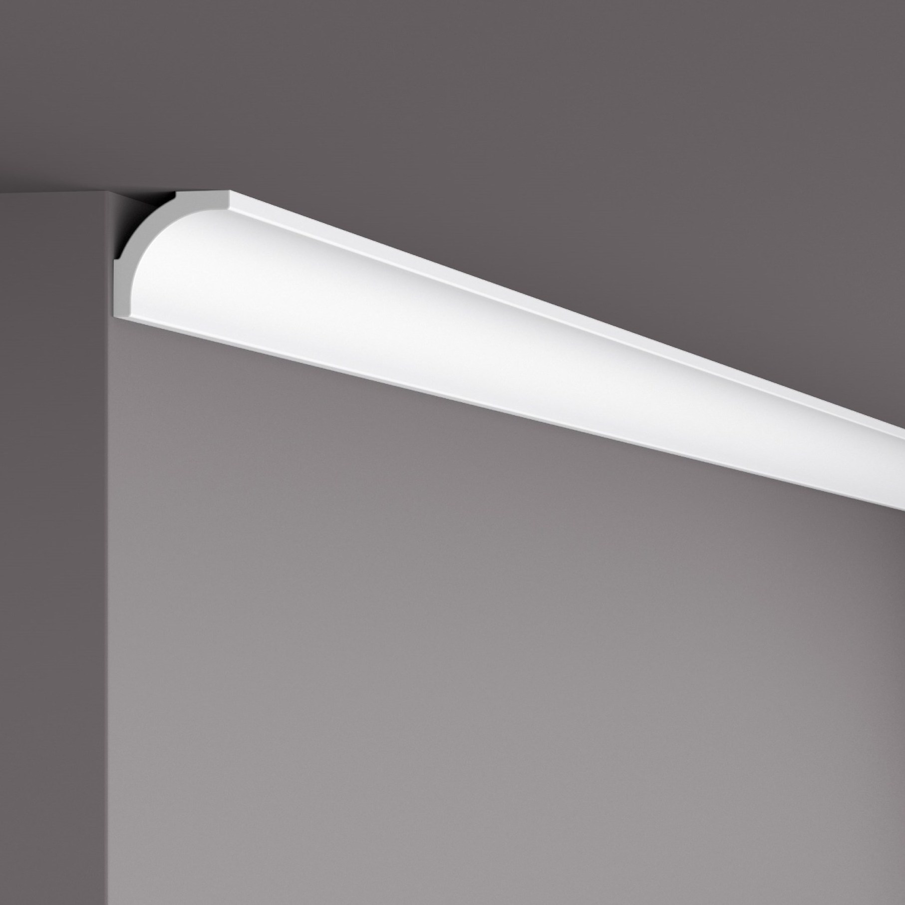 Потолочный плинтус под покраску NMC LX45 (B2) 2000×35×35